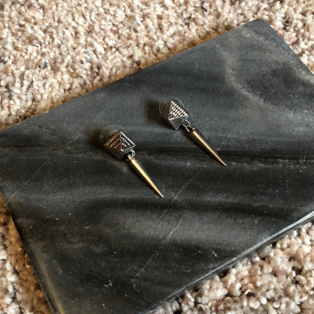 Pyramid Earrings